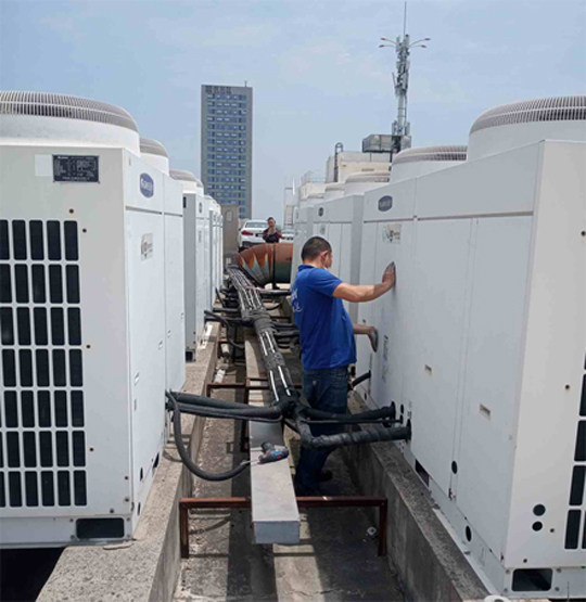 端州中央空调制热和不制冷系统维修方法